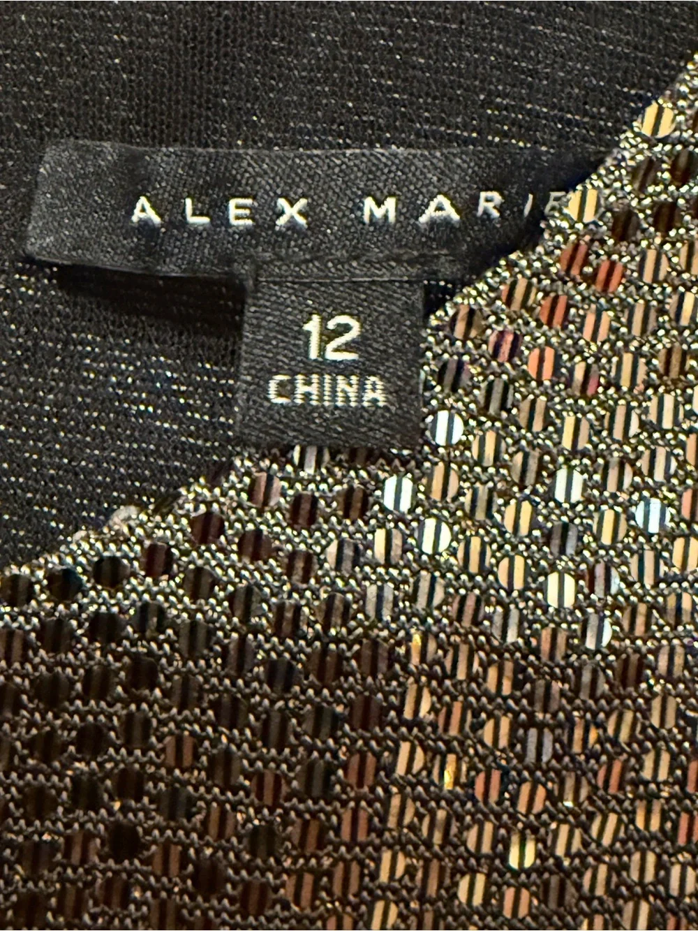 Alex Marie size 12